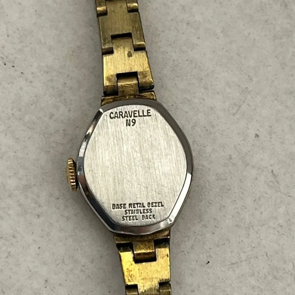 Caravelle by Bulova Women's Goldtone N9‎ Base Metal Textured Wristwatch